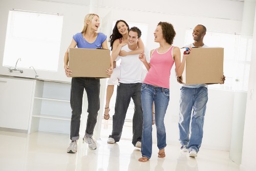 Local removal team helping with a home move in Twickenham
