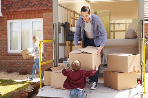 Removal truck hire service for a home move in Twickenham