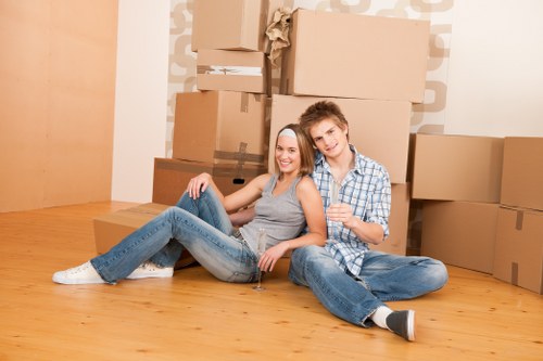 Van loading for a furniture collection in Twickenham