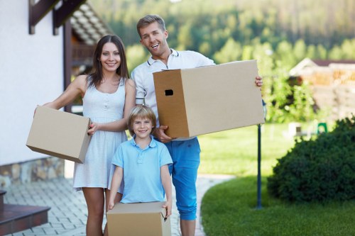 Office relocation team planning a move in Twickenham