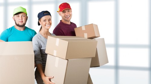 Local man and van loading furniture for a Twickenham home move