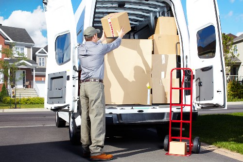 Commercial movers handling desks and office furniture in Twickenham