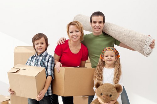 Local removals planning for a commercial move near Twickenham streets