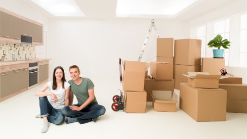 Commercial moving truck support for Twickenham office relocations