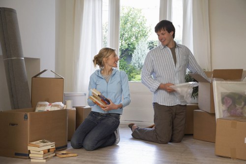 Twickenham street access and parking considerations for a moving van
