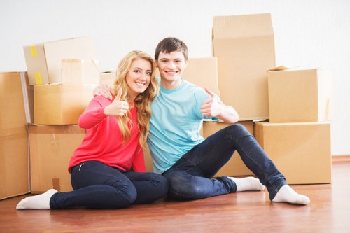 Local removal team planning a move near Twickenham streets