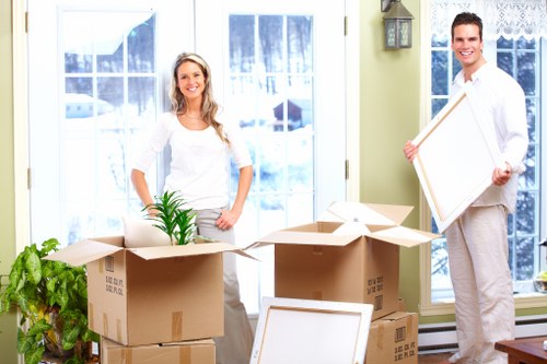 Local removals van ready for a Twickenham home or office move
