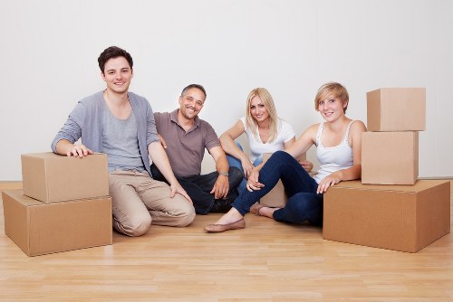 Piano prepared for safe relocation inside a Twickenham home