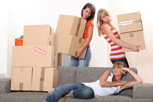 Professional movers handling a residential relocation in Twickenham
