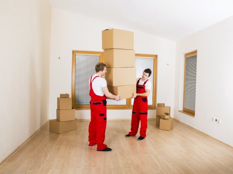 Local moving team planning access for a Twickenham property